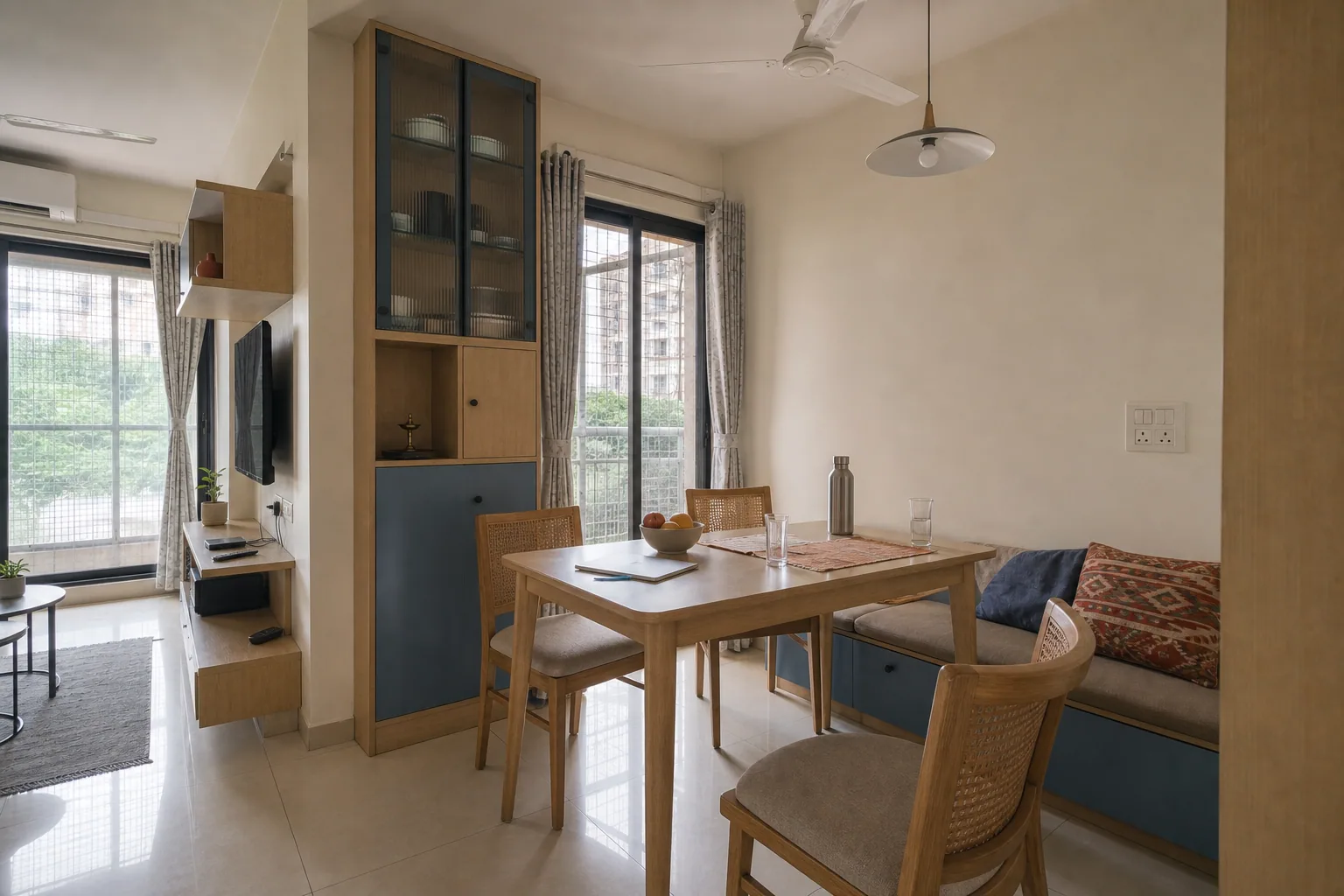 First Flat, Madhurawada, Visakhapatnam, an interior.