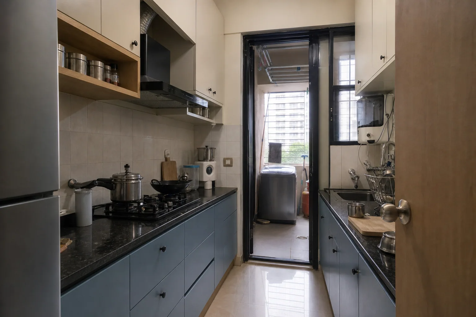 First Flat, Madhurawada, Visakhapatnam, an interior.
