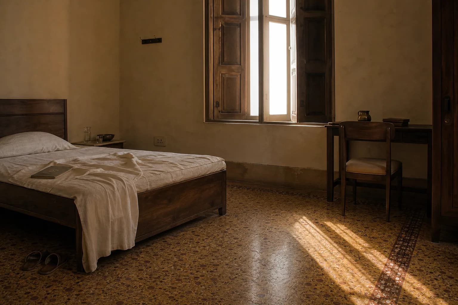 Grandmother's Terrazzo, Waltair Uplands, Visakhapatnam, an interior.