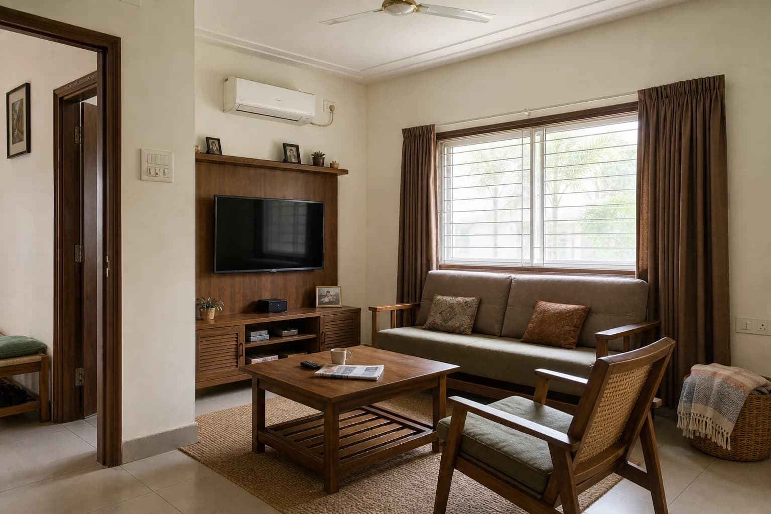Ground Plus One, Rajahmundry, the main space.