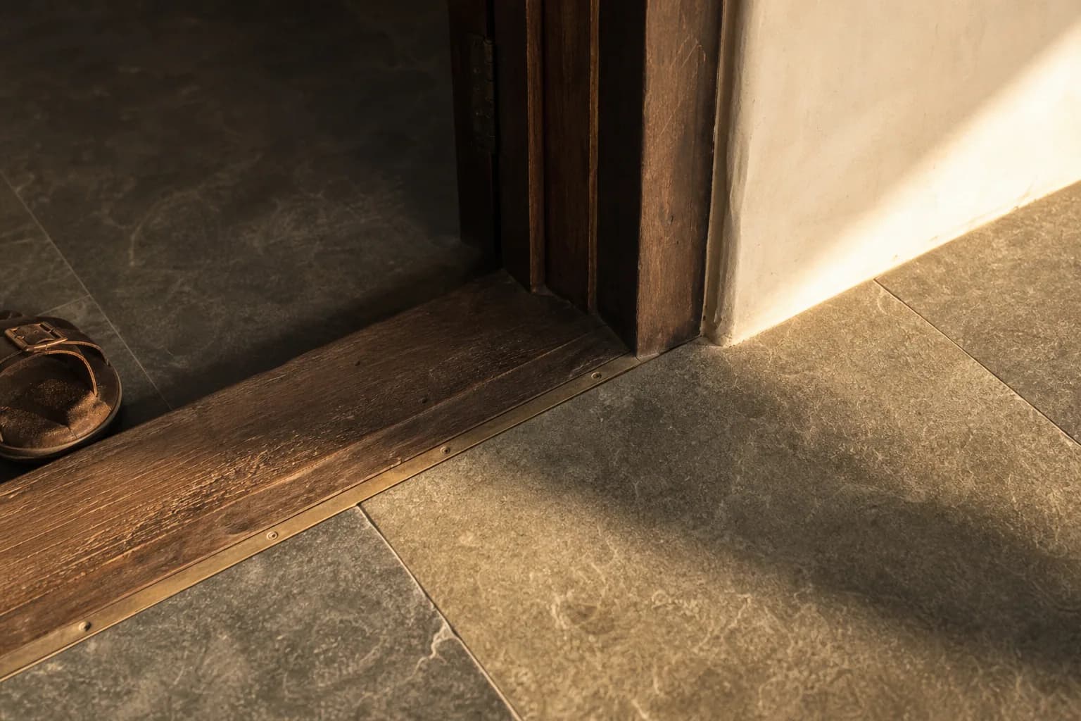 The Long Verandah, Bheemili, a material detail.